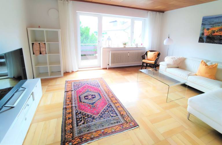 Ferienwohnung mit Hund in Meersburg Bodensee f&uuml;r max. 4 Personen