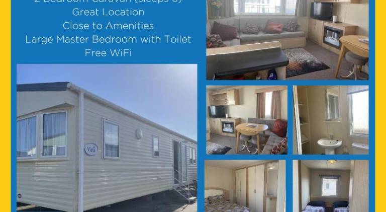 Vacation home with 2 rooms for 6 persons in Bridgend