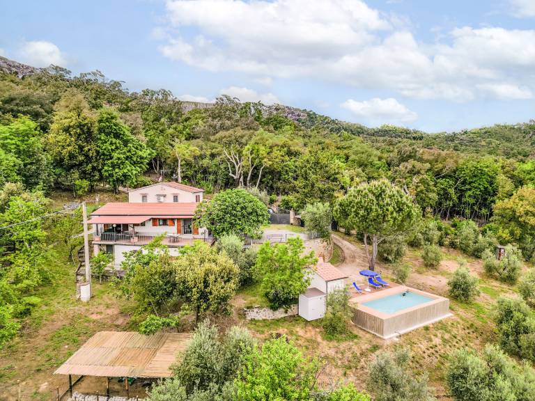 Vacation home with garden, patio & private pool in Roccastrada