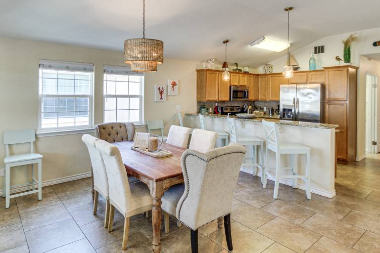 Walk or Ride to Beach! Family Home w/ Patio Lounge — photo 2