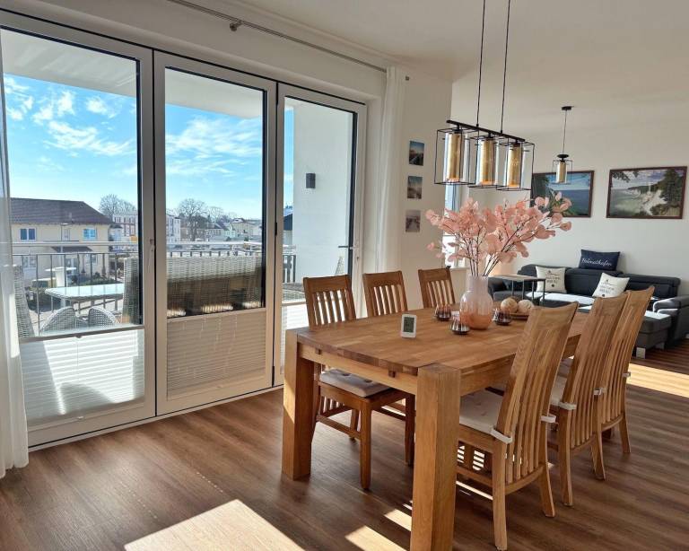 Familienorientiertes Apartment mit Terrasse