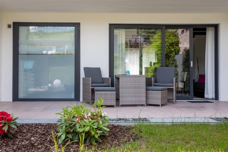 Appartement Fewo Dusche WC Terrasse