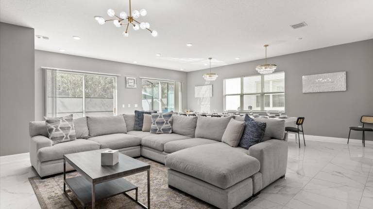 Family-oriented vacation home with private pool, yard & hot tub | Pets allowed in Osceola, FL