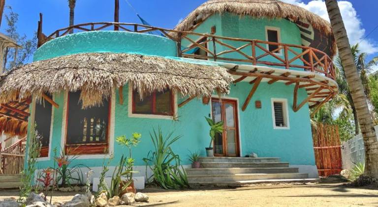 Vacation home with garden in Isla Holbox
