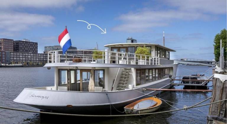 190 m&sup2; Hausboot