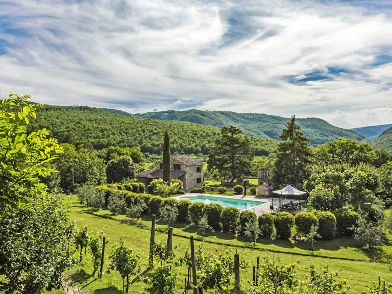 Vacation home with terrace, private pool & barbeque — photo 2