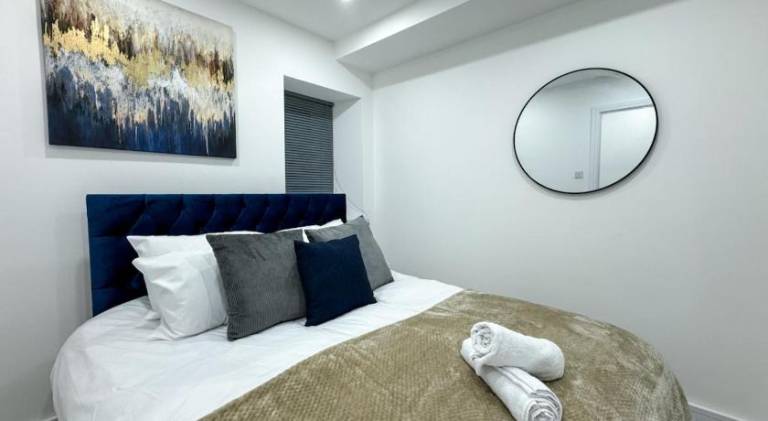 Holiday apartment with 2 rooms for 4 persons in Cardiff
