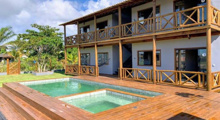 Pleasant apartment with jacuzzi, pool & garden | Dogs allowed in Maraú