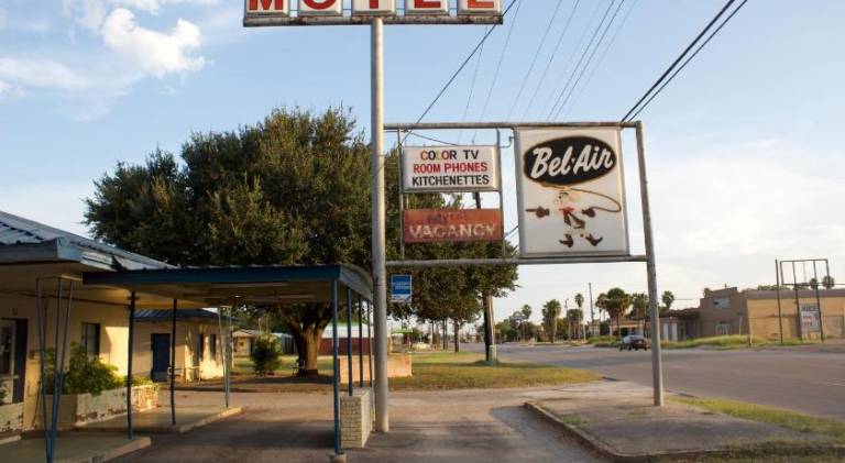 Bel-Air Motel in Alice, TX