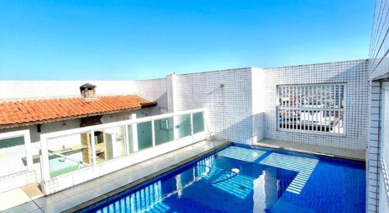 Apartment with pool in Praia Grande