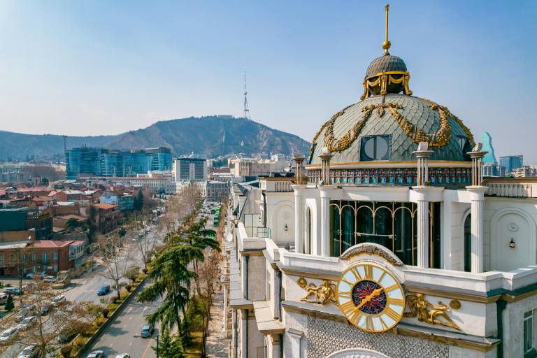 Zorba&Bond Hotel on the 8th in Tbilisi