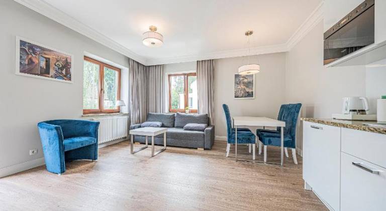 Serviced apartment with garden, terrace & barbecue in Sopot