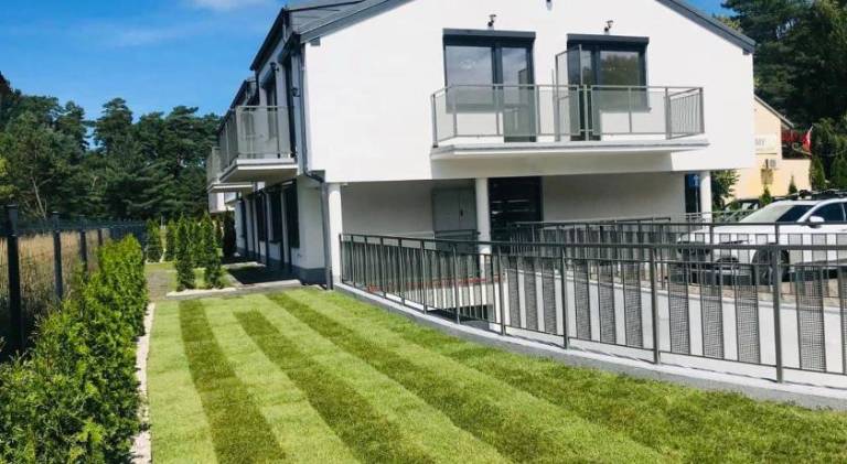 Rental apartment with garden in Ustka