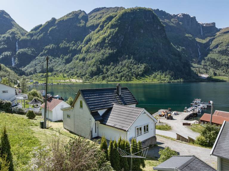 Ferienhaus mit Hund in Vik, Sognefjorden für max. 6 Gäste