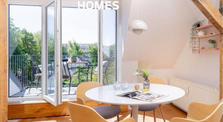 Apartment with terrace, garden & grill in Stralsund