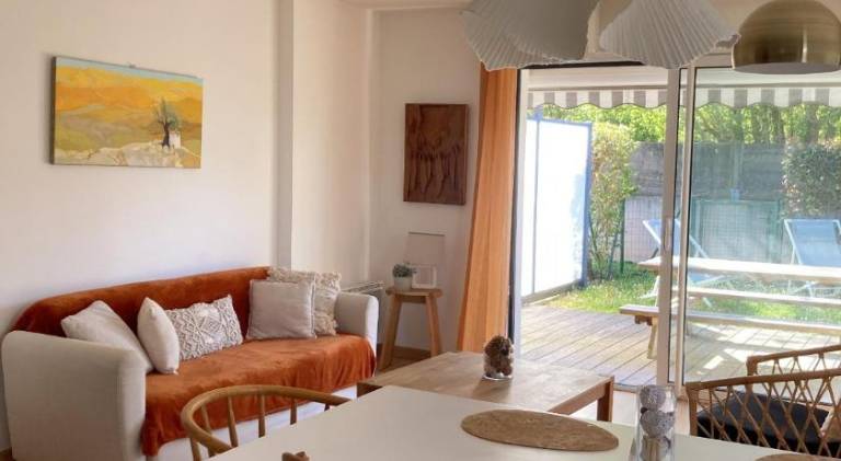 Le GLAZ - 2 a 4 vacanciers - Jardin clos - Petit chien bienvenu - 2 velos - Plages et Commerces a pi — photo 3