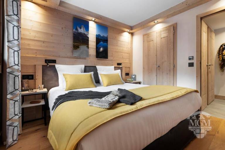 Wifi, view village, fitness, swimming pool, sauna, hammam, balcony, parking, tv, ski locker, 37m² — photo 4
