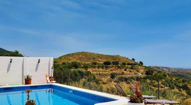 En suite bedroom with private entrance at Casa Sofija