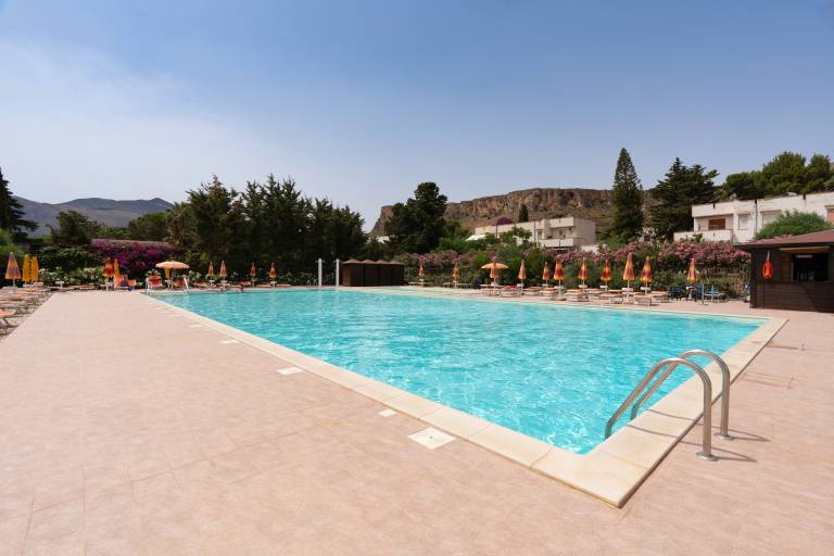 Villa with garden, terrace & pool | Sea view in Castellammare del Golfo