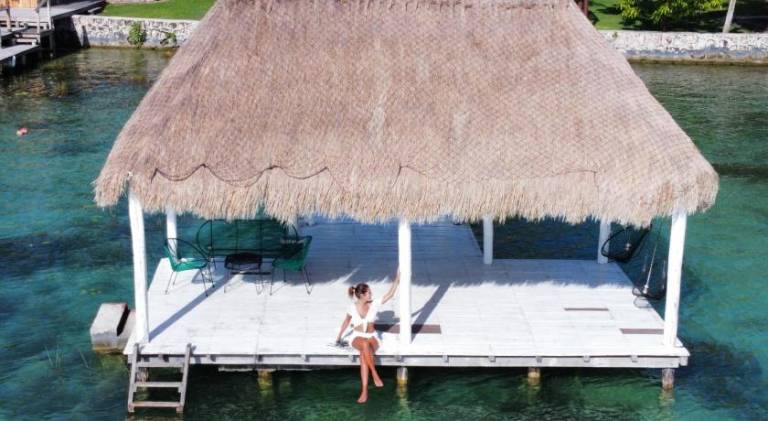 Royal Palm Bacalar Cabanas & Lagoon Club in Bacalar
