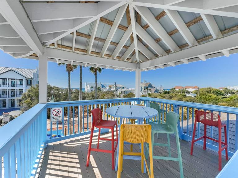 Vacation home with private pool, garden & barbecue | Sea view in Rosemary Beach, FL