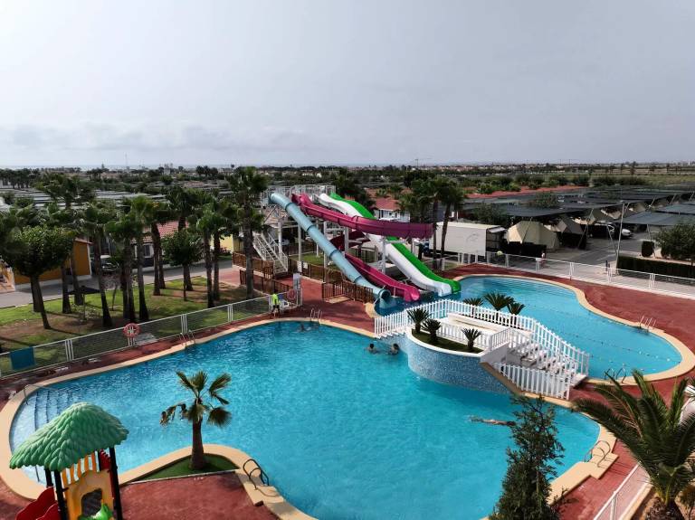 Campsite Lo Monte - Mobile home Premium 3 bdr. 6 pers. Covered Decking A/C in Almeria
