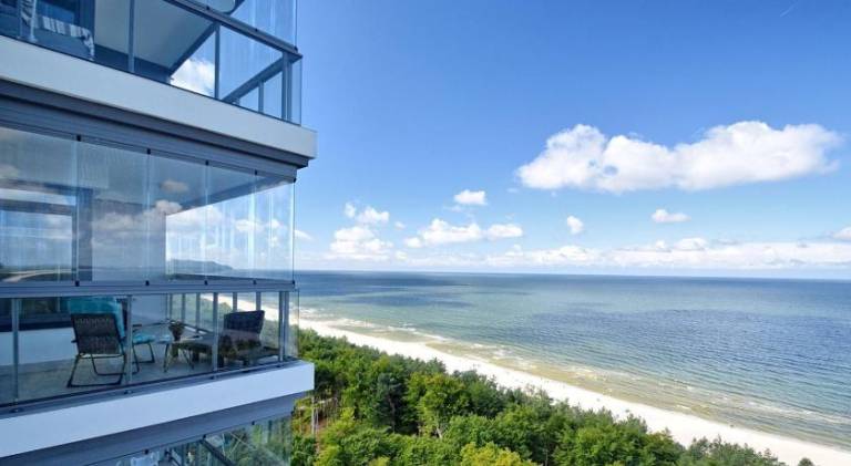 Rental apartment with sauna & pool in Miedzyzdroje