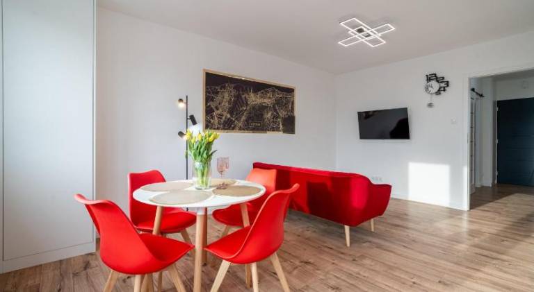 Serviced apartment with terrace in Gdynia