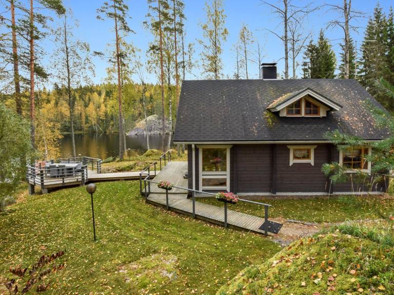 Ferienhaus mit Hund in Mikkeli, Südfinnland für max. 4 Personen