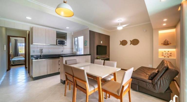 Holiday apartment with 2 rooms for 6 persons in Bombinhas