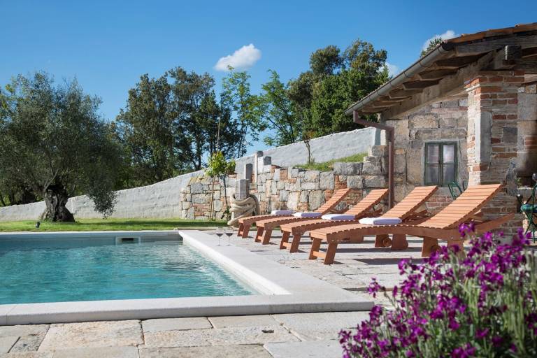 Villa with terrace, barbecue & private pool | Sea view — photo 3