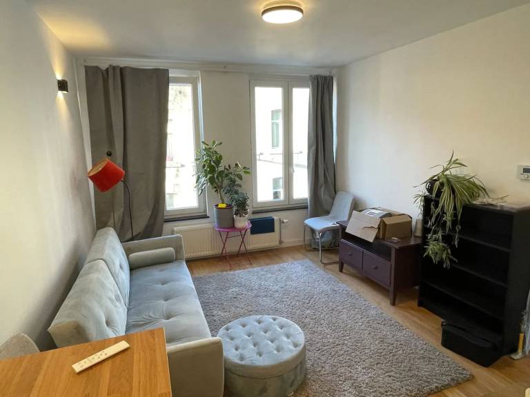 Moderne Apartment mit Gartenblick in Schaerbeek