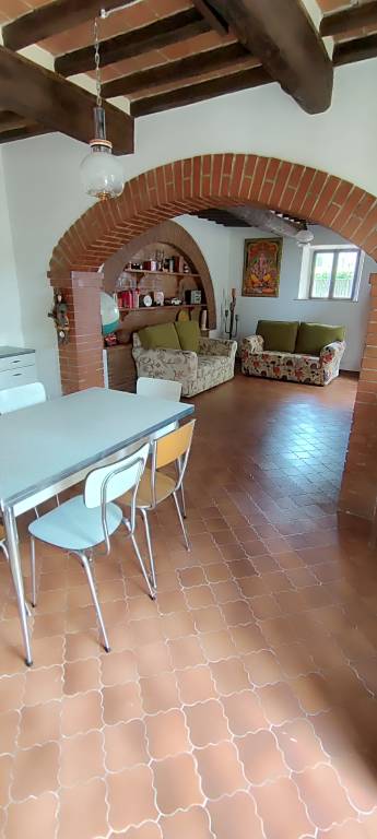 House with yard & barbecue in Cortona