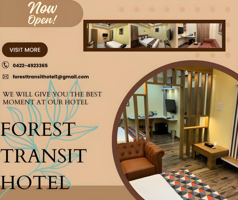 Forest Transit Hotel and Service Apartment in Coimbatore