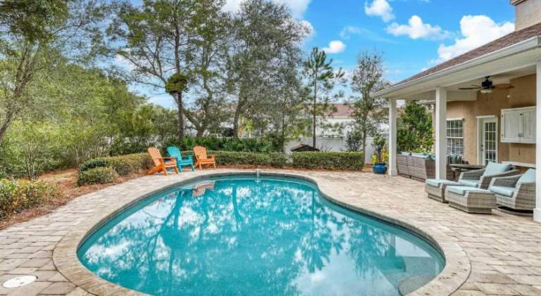 Vacation home with pool in Rosemary Beach, FL