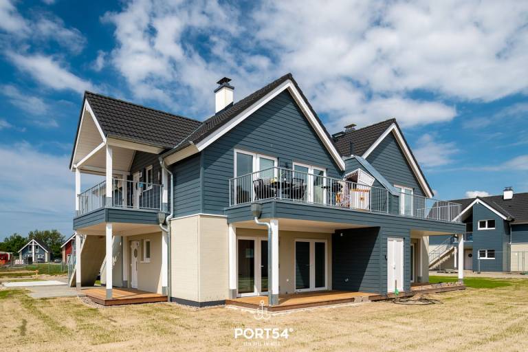 Perle - infrared cabin, fireplace, balcony, dogs allowed in Büsum