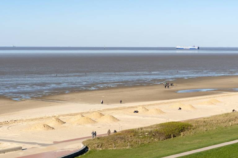 Ferienhaus mit Hund in Duhnen, Cuxhaven fuer max. 4 Personen
