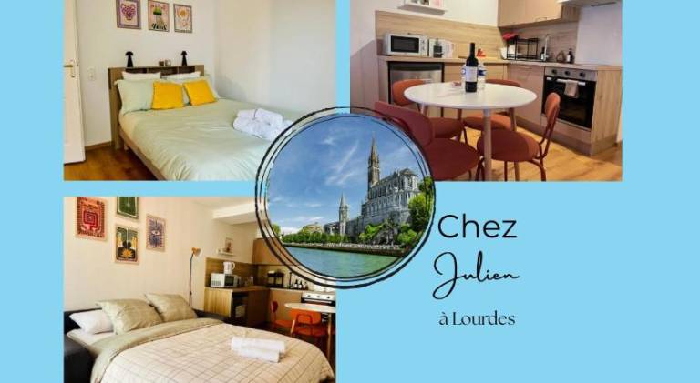 Rental apartment with 1 room for 4 persons in Lourdes
