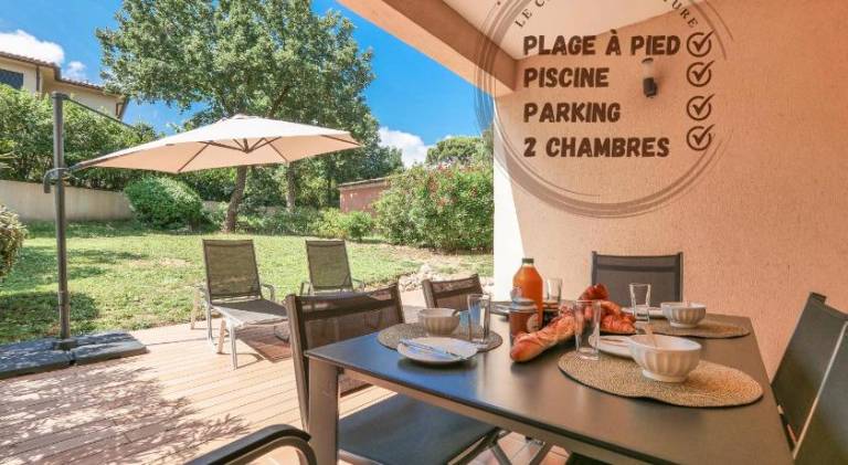 Fully equipped apartment with pool, patio & garden | Close to the beach | Pets allowed in Cogolin