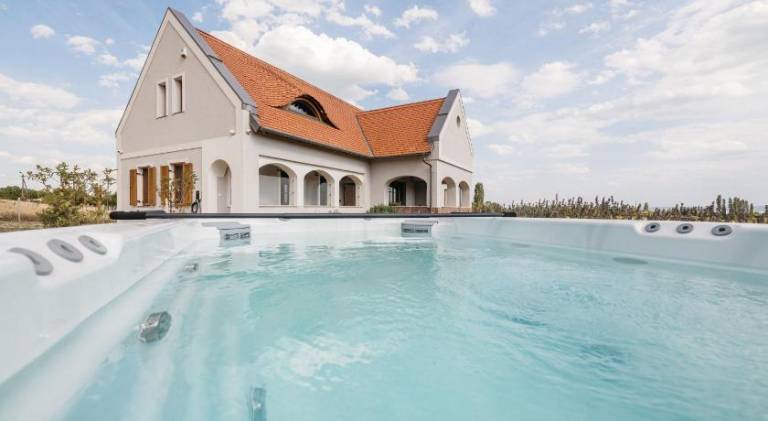 Big villa with jacuzzi & pool | Pets allowed in Balatonfured