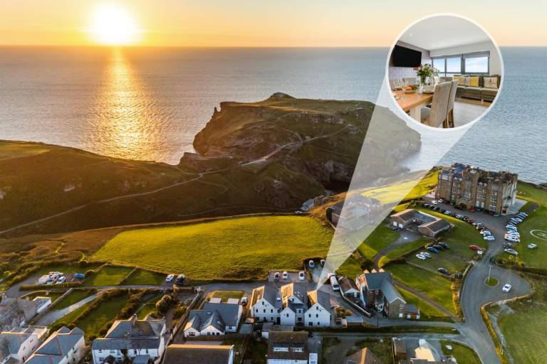 Fully equipped holiday apartment | Water view | Next to the beach | Pets allowed in Tintagel