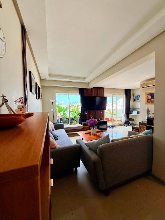 Serviced apartment with patio | Pets are welcome in Casablanca