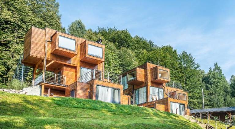 Serviced apartment with sauna, jacuzzi & pool in Wisla