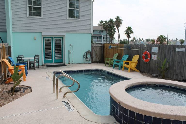 House with private pool in South Padre Island, TX