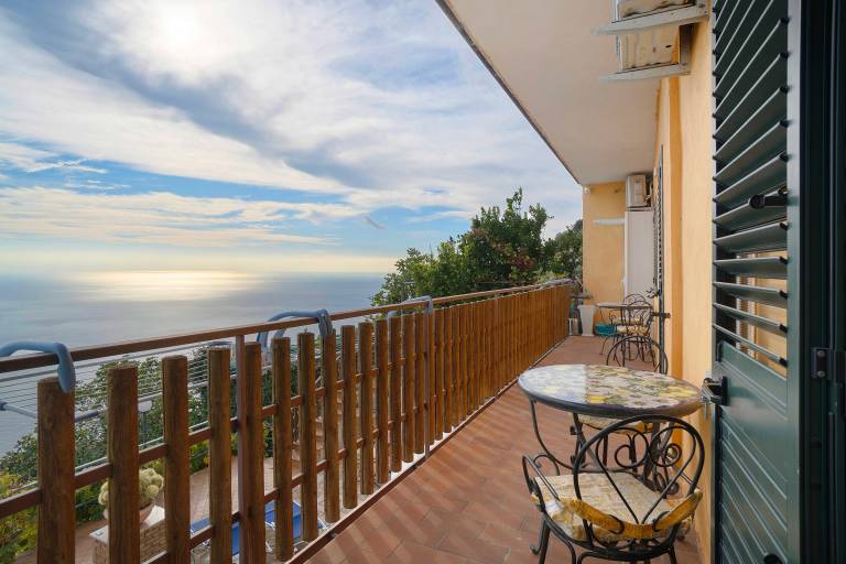 Amalfi Room with Sea View in Praiano