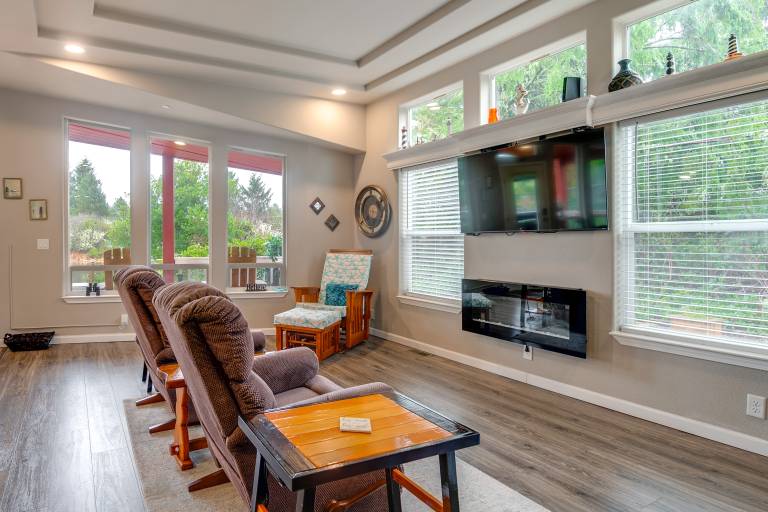 Ocean Shores Retreat w/ Porch & Canal Views! in Ocean Shores, WA