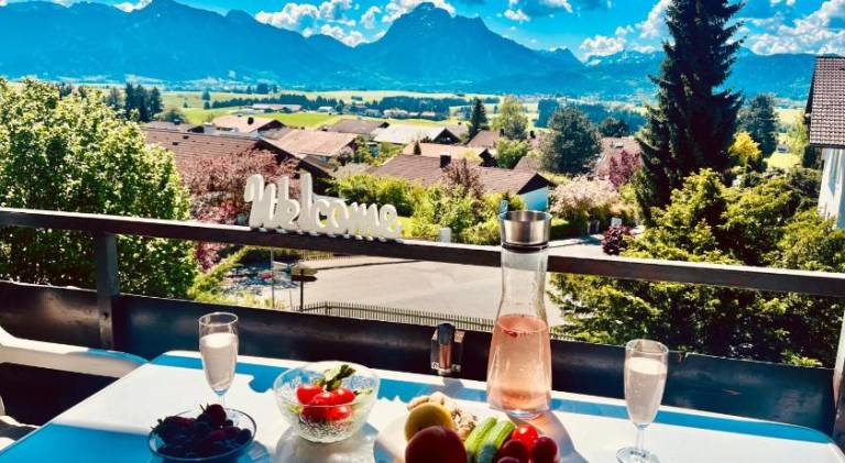 Rental apartment with 2 rooms for 9 persons in Fuessen