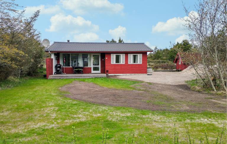 Ferienhaus mit Hund inFjerritslev, Tranum Strand  f&uuml;r max. 6 Personen