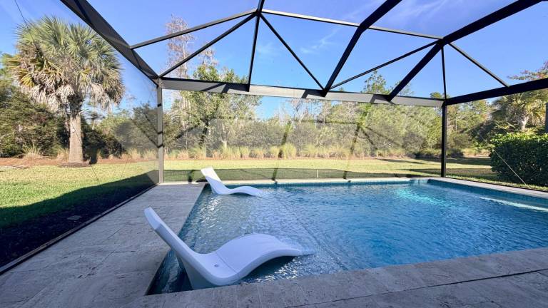 Children-friendly villa with terrace, garden & private pool | Nature view | Pet-friendly in Naples, FL