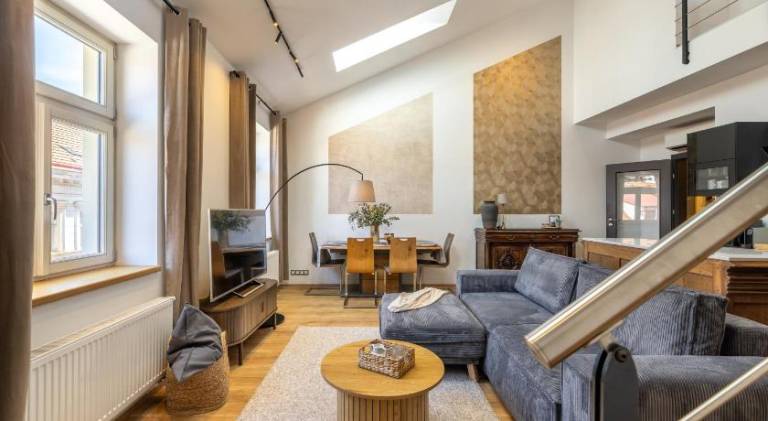 Peaceful Terrace Loft with AC Near Vysehrad by EasyBNB Premium — photo 5